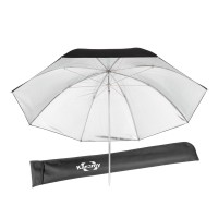 Karamy KUB-BS41 41" Studio Video Black Silver Soft Umbrella 