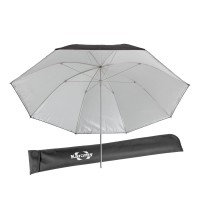 Karamy KUB-DP34 Studio Flash Reflective Black Silver Umbrella