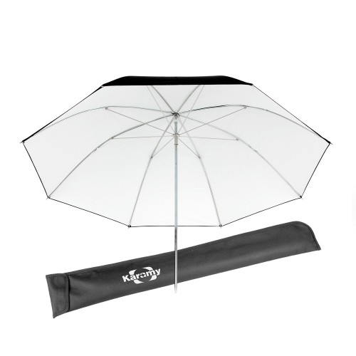 Karamy KUB-BW34 34" Black And White Studio Umbrella